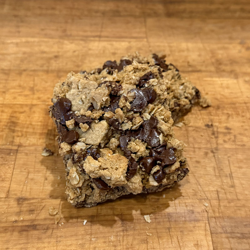 Peanut Butter Oatmeal Chocolate Bar