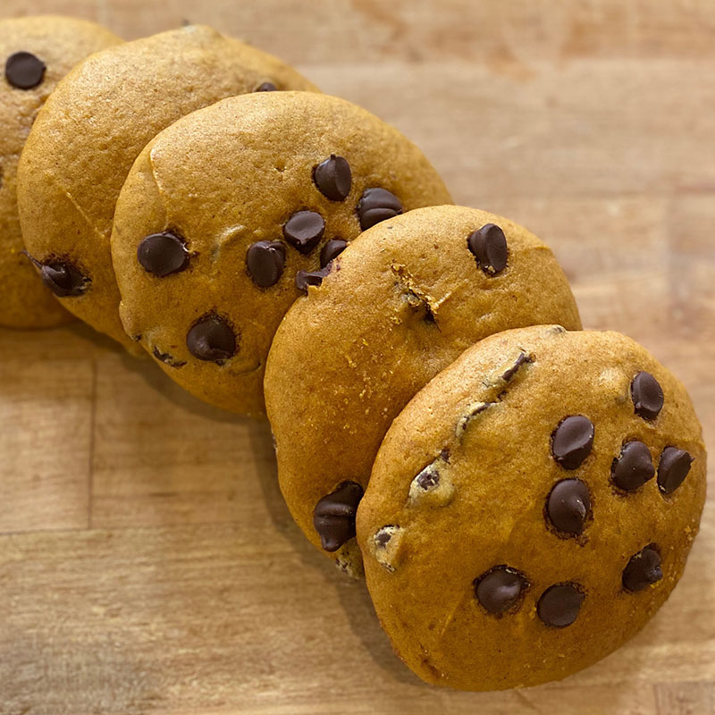 Pumpkin Chocolate Chip Cookie