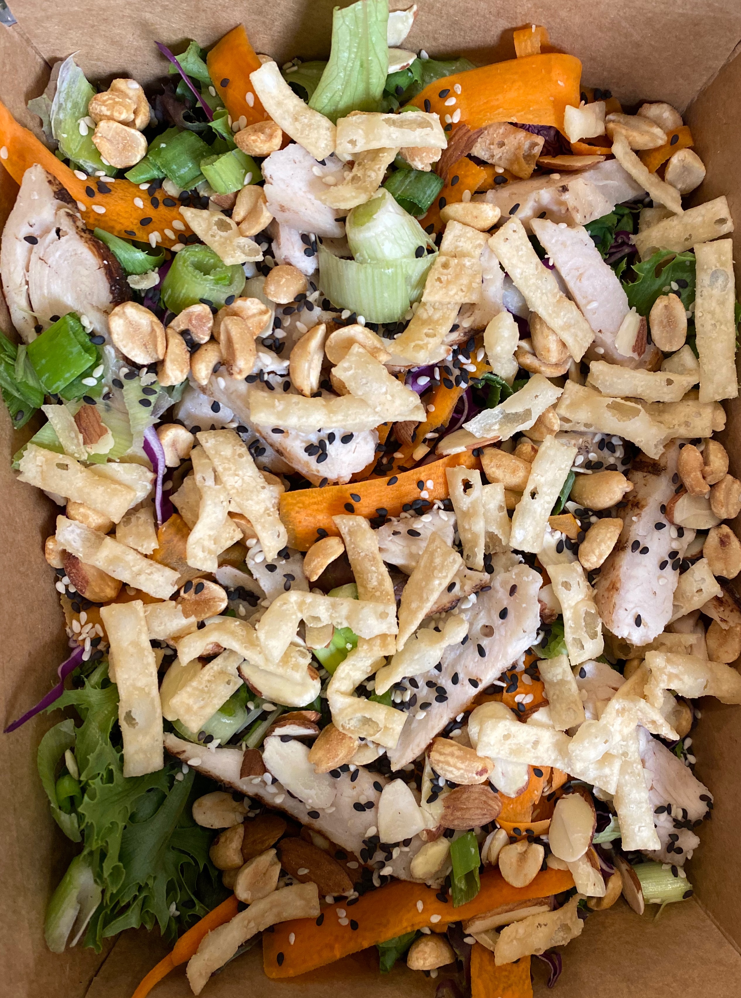 Sesame Chicken Salad