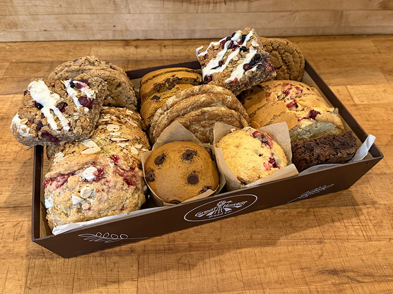 Sweets Tray with assorted pastries
